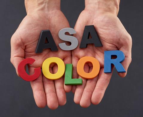 ASA Color In Hand
