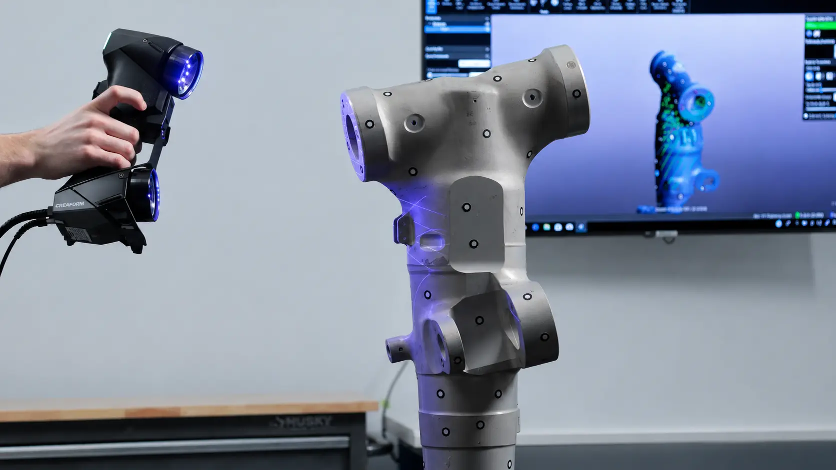 Endüstriyel 3D tarama laboratuvarı